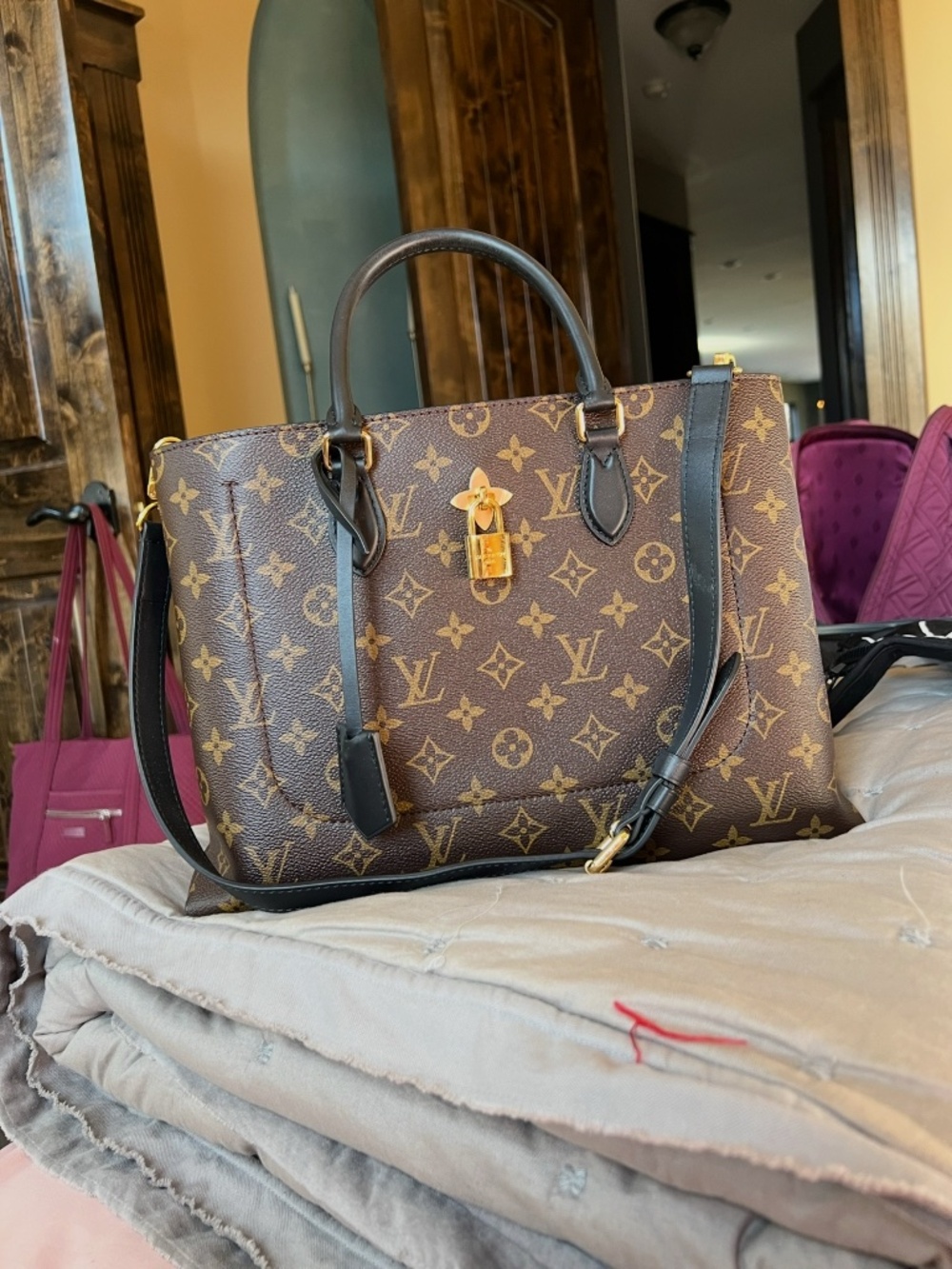 Louis Vuitton Monogram Flower Tote